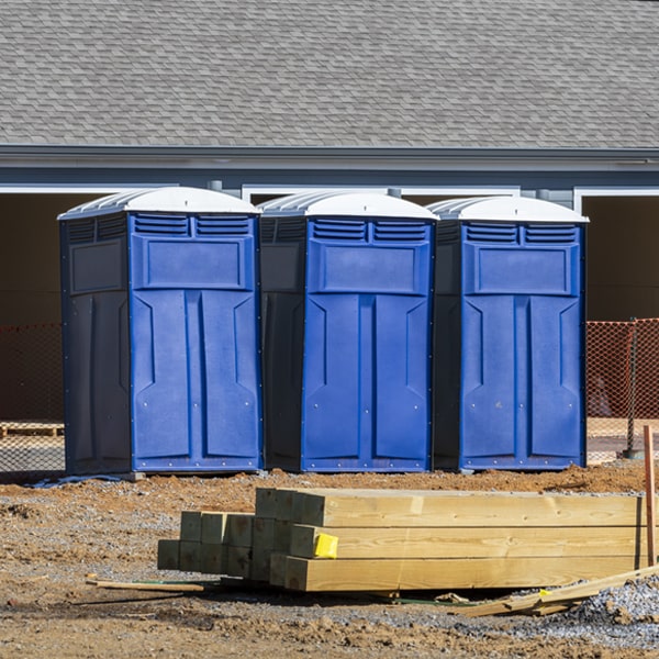 are there any restrictions on where i can place the porta potties during my rental period in Batesburg